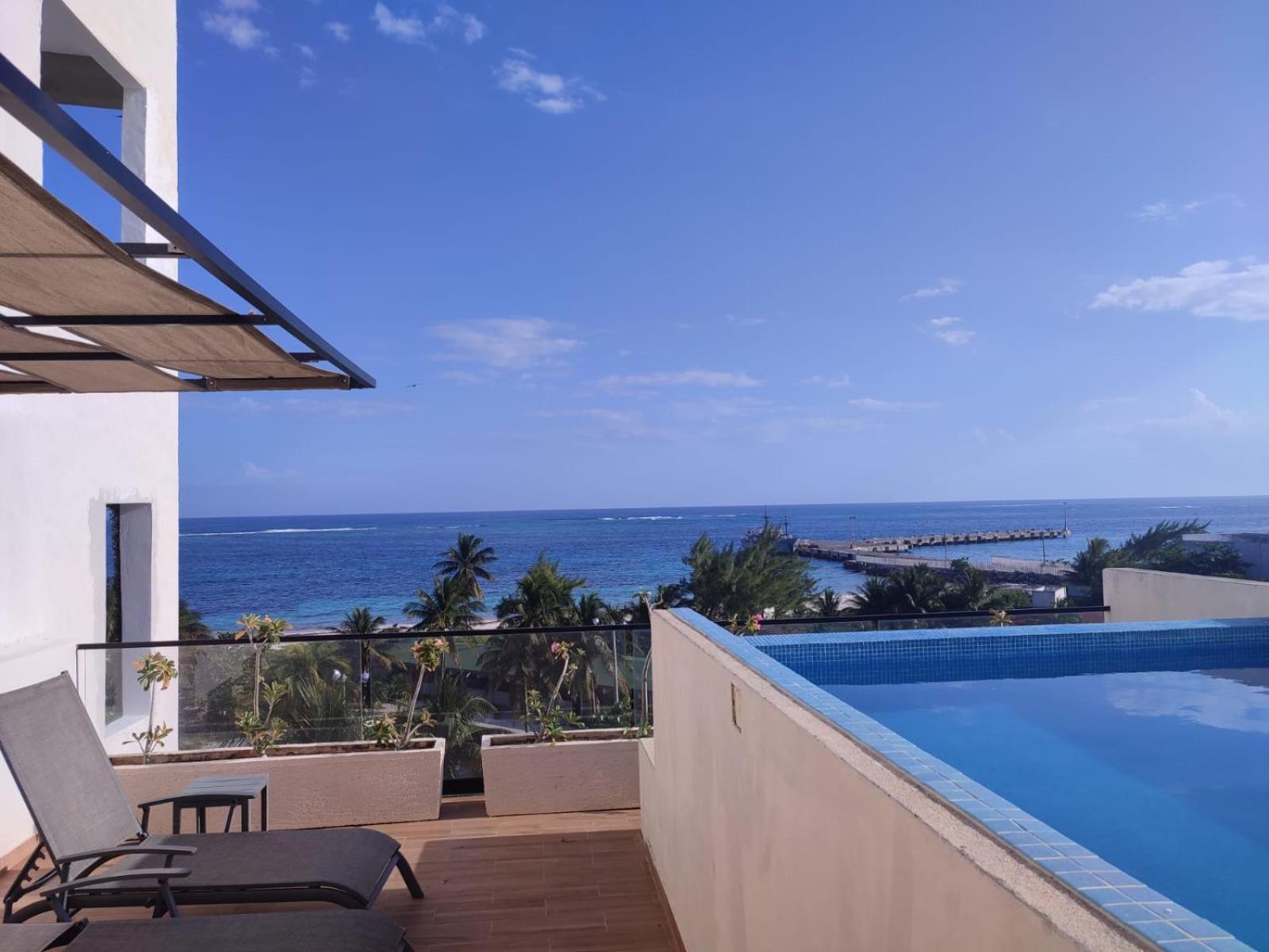 Modern 1 Bedroom Suite By Beach Great Location! Puerto Morelos Dış mekan fotoğraf