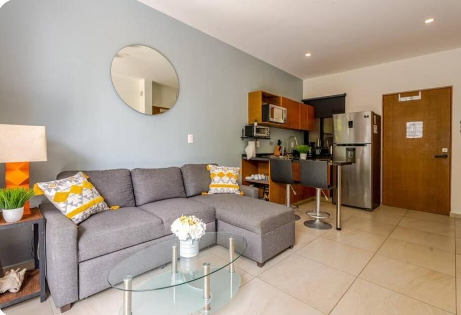 Modern 1 Bedroom Suite By Beach Great Location! Puerto Morelos Dış mekan fotoğraf